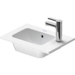 Duravit ME by Starck lavabo 43x30 cm rectangulaire de meuble blanc 072343AC41