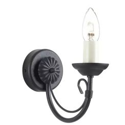 Elstead Lighting Chartwell applique murale 1x60 W noir CH1-BLACK
