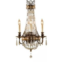 Elstead Lighting Bellini applique murale 1x60 W marron FE-BELLINI-W3