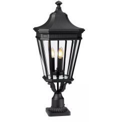 Elstead Lighting Cotswold Lane lampadaire extérieur 1x60 W noir FE-COTSLN3-L-BK