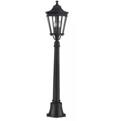 Elstead Lighting Cotswold Lane lampadaire extérieur 2x60 W noir FE-COTSLN4-M-BK