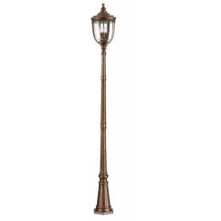 Elstead Lighting English Bridle lampadaire extérieur 3x60 W marron FE-EB5-L-BRB