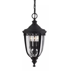 Elstead Lighting English Bridle suspension extérieure 3x60 W noir FE-EB8-M-BLK