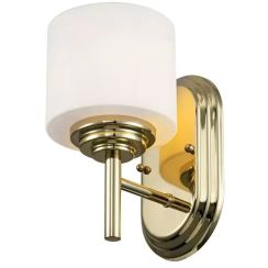 Elstead Lighting Malibu applique murale 1x3 W laiton FE-MALIBU1-BATH-PB