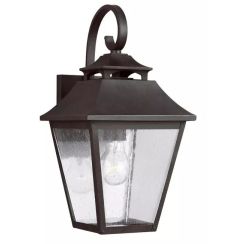Elstead Lighting Galena applique murale extérieure 1x60 W marron FE-GALENA2-M-SBL