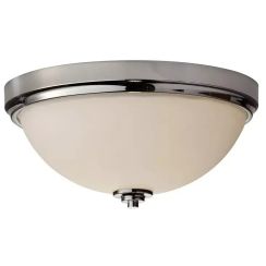 Elstead Lighting Malibu plafonnier 2x60 W chrome FE-MALIBU-F-BATH