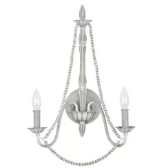 Elstead Lighting Maryville applique murale 2x60 W gris FE-MARYVILLE2