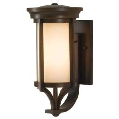 Elstead Lighting Merrill applique murale extérieure 1x60 W marron FE-MERRILL1-S