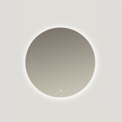 Ars Longa Luna miroir 80x80 cm circulaire avec éclairage LED-LUNA80