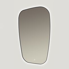Ars Longa Inspiro miroir 58x109 cm avec éclairage noir LED-INSPIRO58109-C