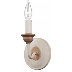 Elstead Lighting Hartsville applique murale 1x40 W blanc-bois FE-HARTSVILLE1