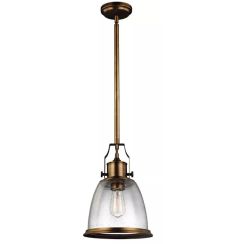 Elstead Lighting Hobson plafonnier 1x60 W laiton FE-HOBSON-P-M-AB