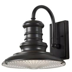 Elstead Lighting Redding Station applique murale extérieure 1x60 W marron FE-REDDING2-M-RB