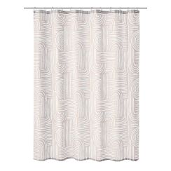 Kleine Wolke Linja rideau de douche 200x180 cm beige 7848289305