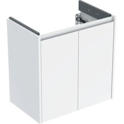 Geberit Selnova Compact armoire 59x36.5x60 cm sous-lavabo suspendu blanc 504.075.01.1
