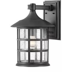 Elstead Lighting Freeport applique murale extérieure 1x60 W noir HK-FREEPORT2-L-TBK