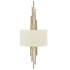 Elstead Lighting Spyre applique murale 2x60 W champagne HK-SPYRE2-CPG