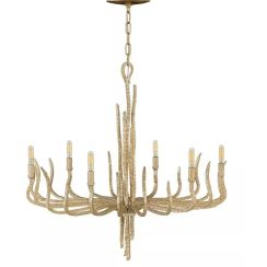 Elstead Lighting Spyre lampe suspendue 6x60 W champagne HK-SPYRE6C-CPG