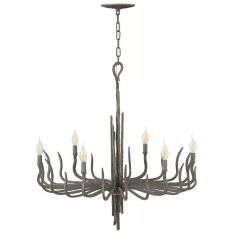Elstead Lighting Spyre lampe suspendue 6x60 W marron HK-SPYRE6C-MMB