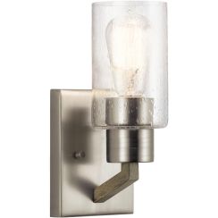 Elstead Lighting Deryn applique murale 1x60 W gris KL-DERYN1-DAG