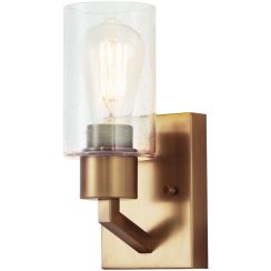 Elstead Lighting Deryn applique murale 1x60 W laiton KL-DERYN1-NBR