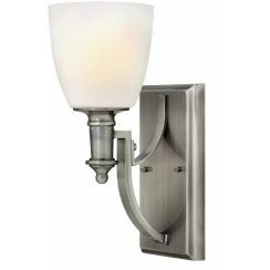 Elstead Lighting Truman applique murale 1x60 W nickel HK-TRUMAN1