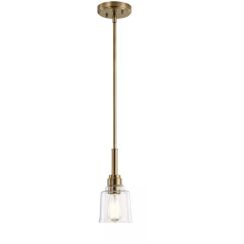 Elstead Lighting Aivian lampe suspendue 1x60 W laiton KL-AIVIAN-P-WBR