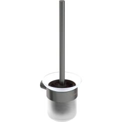Deante Round brosse wc à visser graphite ADR_D711