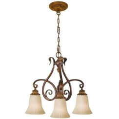 Elstead Lighting Sonoma Valley lampe suspendue 3x60 W FE-SONOMAVALLEY3