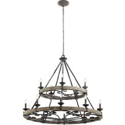 Elstead Lighting Taulbee lampe suspendue x60 W KL-TAULBEE15