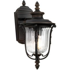 Elstead Lighting Luverne applique murale extérieure 1x60 W marron KL-LUVERNE2-S