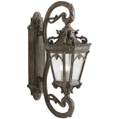 Elstead Lighting Tournai applique murale extérieure 4x60 W gris-marron KL-TOURNAI1G-L