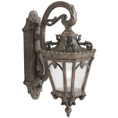 Elstead Lighting Tournai applique murale extérieure 1x60 W gris-marron KL-TOURNAI2-M