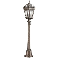 Elstead Lighting Tournai lampadaire extérieur 1x60 W gris-marron KL-TOURNAI4-M