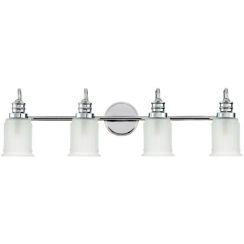 Elstead Lighting Swell applique murale 4x3 W chrome QZ-SWELL4-PC-BATH