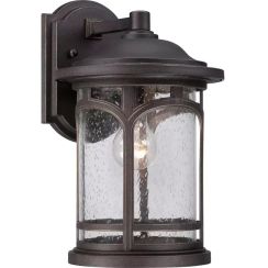 Elstead Lighting Marblehead applique murale extérieure 1x60 W marron QZ-MARBLEHEAD2-M