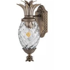 Elstead Lighting Plantation applique murale extérieure 1x40 W marron HK-PLANTATION-S-BU