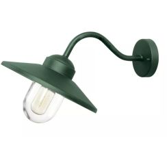Elstead Lighting Klampenborg applique murale extérieure 1x60 W vert KLAMPENBORG-FGR
