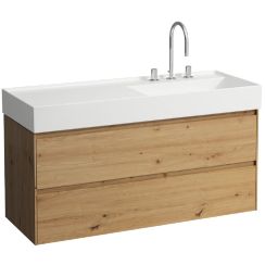 Laufen Lani armoire 118x45x51.5 cm sous-lavabo suspendu chêne H4039821122671