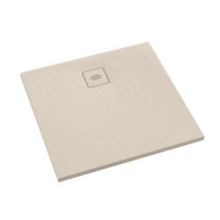 Schedline Protos Cashmere Stone receveur de douche rectangulaire 90x90 cm beige 3SP.P2K-9090/PK/ST-M1/PK/ST