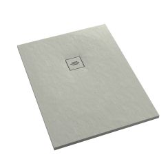 Schedline Protos Cement Stone receveur de douche rectangulaire 140x100 cm ciment 3SP.P1P-100140/CT/ST-M1/CT/ST