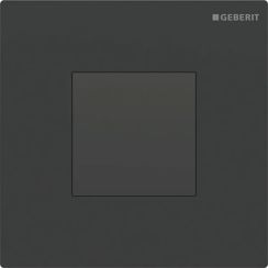 Geberit Typ 20 bouton de chasse d'eau pour urinoir noir 116.037.16.1