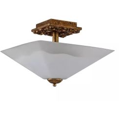 Elstead Lighting Star plafonnier 2x40 W doré FB-STAR-F-S-DG