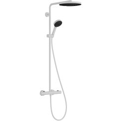 Hansgrohe Pulsify S ensemble de douche mural avec thermostat oui blanc 24236700