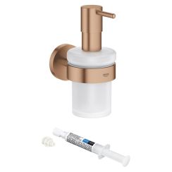 Set distributeur de savon Grohe Start 41195DL0, colle Grohe QuickGlue 41127000