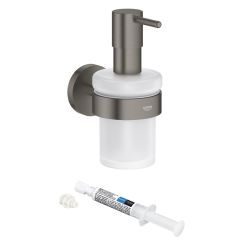 Set distributeur de savon Grohe Start 41195AL0, colle Grohe QuickGlue 41127000