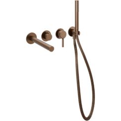 Set mitigeur bain-douche Excellent Pi AREX.1240.02CB, raccord de tuyau avec poignée Excellent Pi AREX.1241CB, AREX.1242CB, AREX.SH.023CB