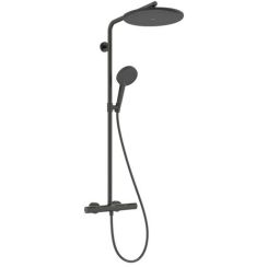 Hansgrohe Raindance Alive S ensemble de douche mural avec thermostat oui noir 24594340