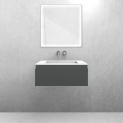 Set lavabo Oltens Stila 40200900, armoire Oltens Vernal 60009400