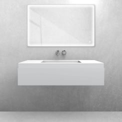 Set lavabo Oltens Stila 40203900, armoire Oltens Vernal 60011700